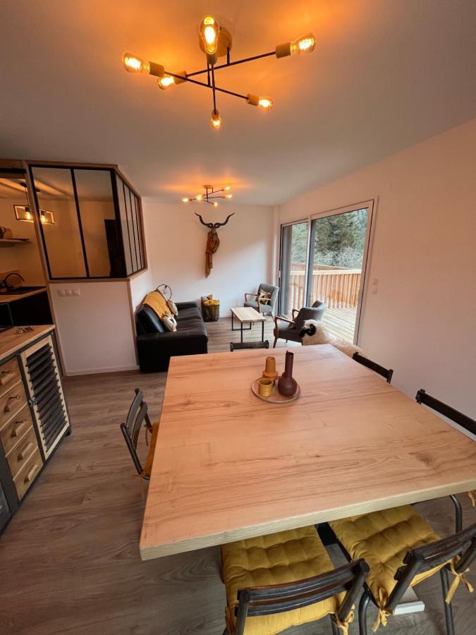 Appartement Aux Pieds Des Pistes De Ski Laveissière Exterior foto