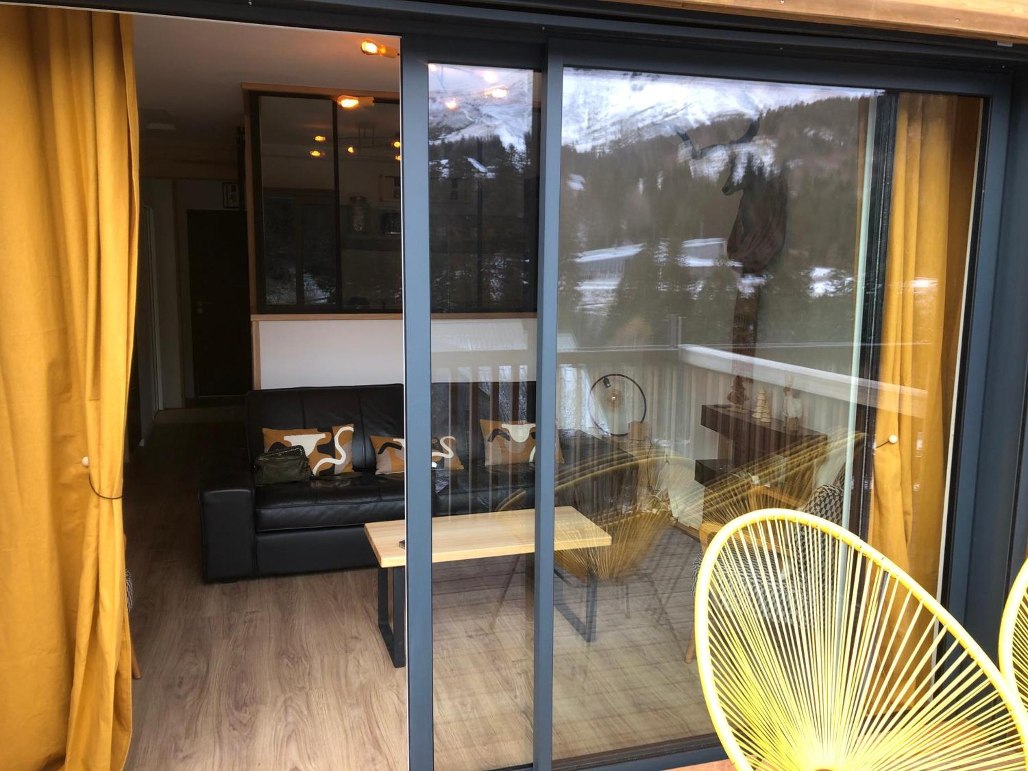 Appartement Aux Pieds Des Pistes De Ski Laveissière Exterior foto